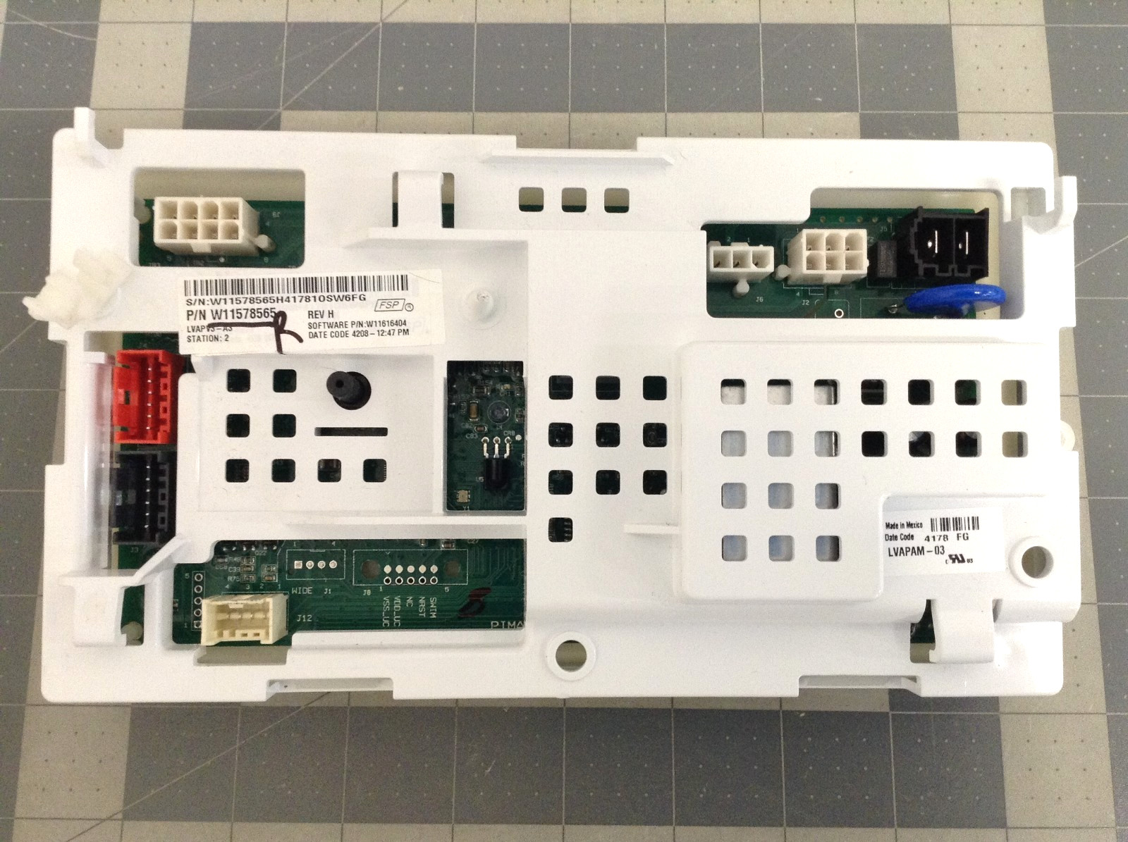 REF Whirlpool Washer Main Control Board W11578565 W11603810 -Rebuilt- gallery