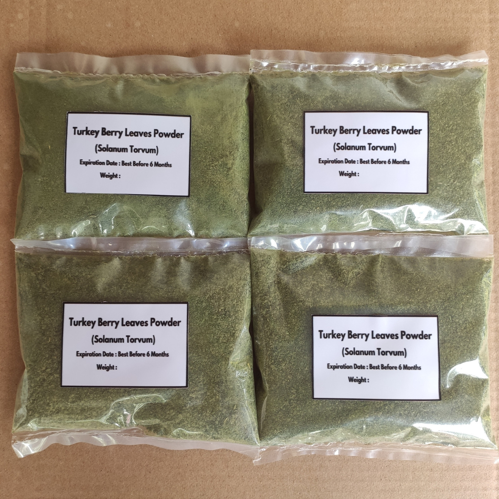 Organic Turkey Berry Leaves Powder Solanum Torvum Natural Pure Dried Leaf Powder gallery