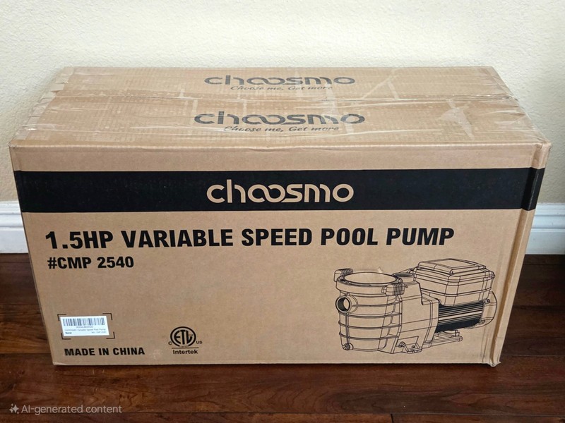 1.5HP 5070GPH Variable Speed Self Priming Pool Pump, Control Pane &App Control gallery