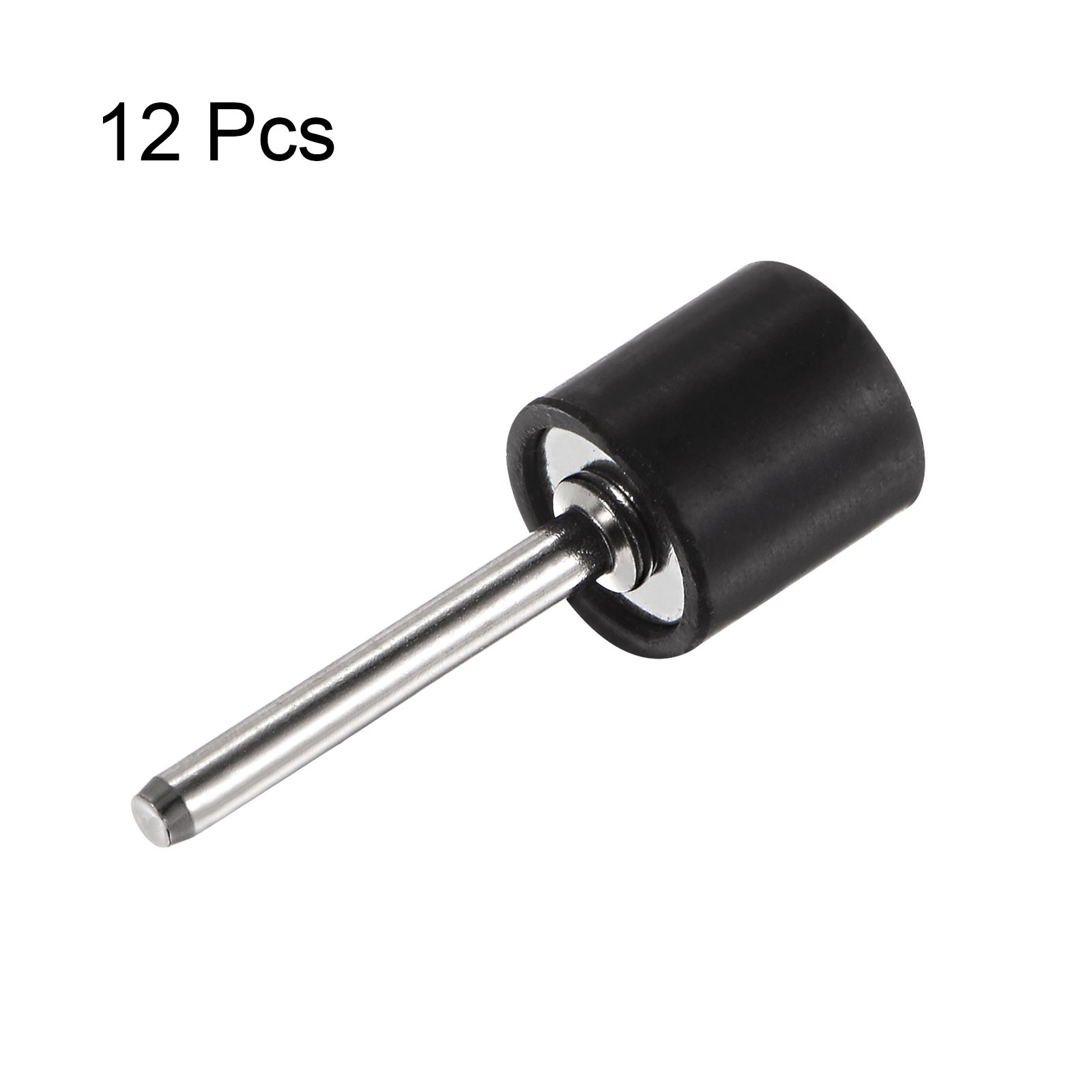 12pcs 1/2 Inch Sanding Drum Rubber Mandrels 1/8 inch Shank Sanding Sleeve Holder gallery