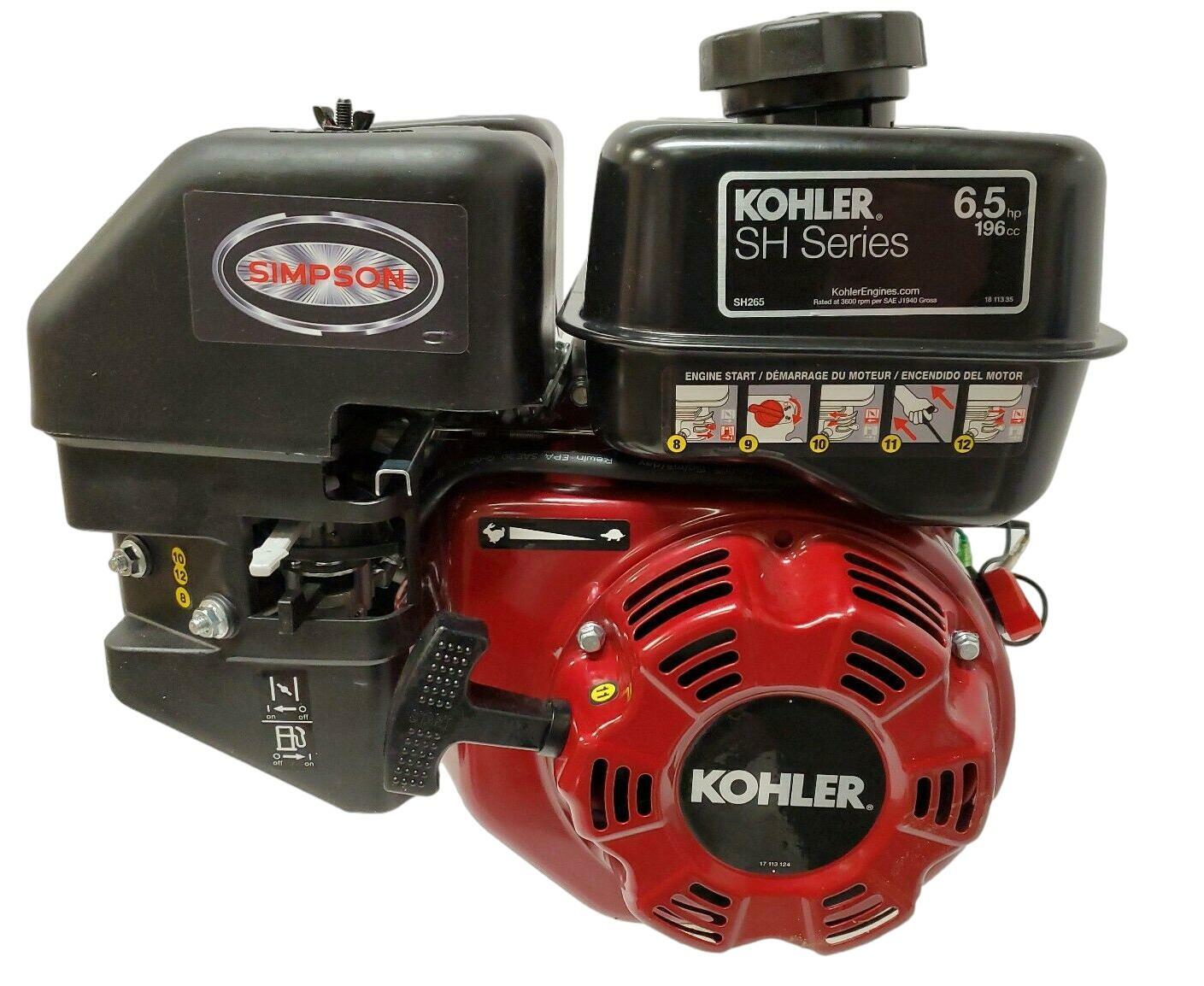 SH265-3142 Kohler 6.5HP Multi Purpose Engine 3/4" Shaft Horizontal Shaft -SR gallery