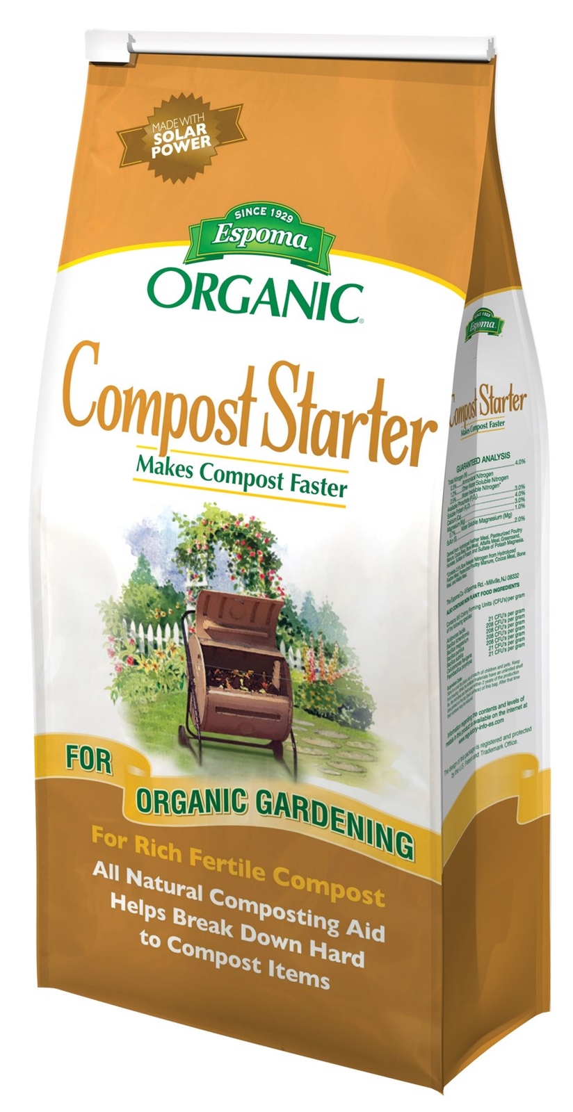 Espoma CS4 Compost Starter Organic All Natural Composting Aid 4 lbs. gallery