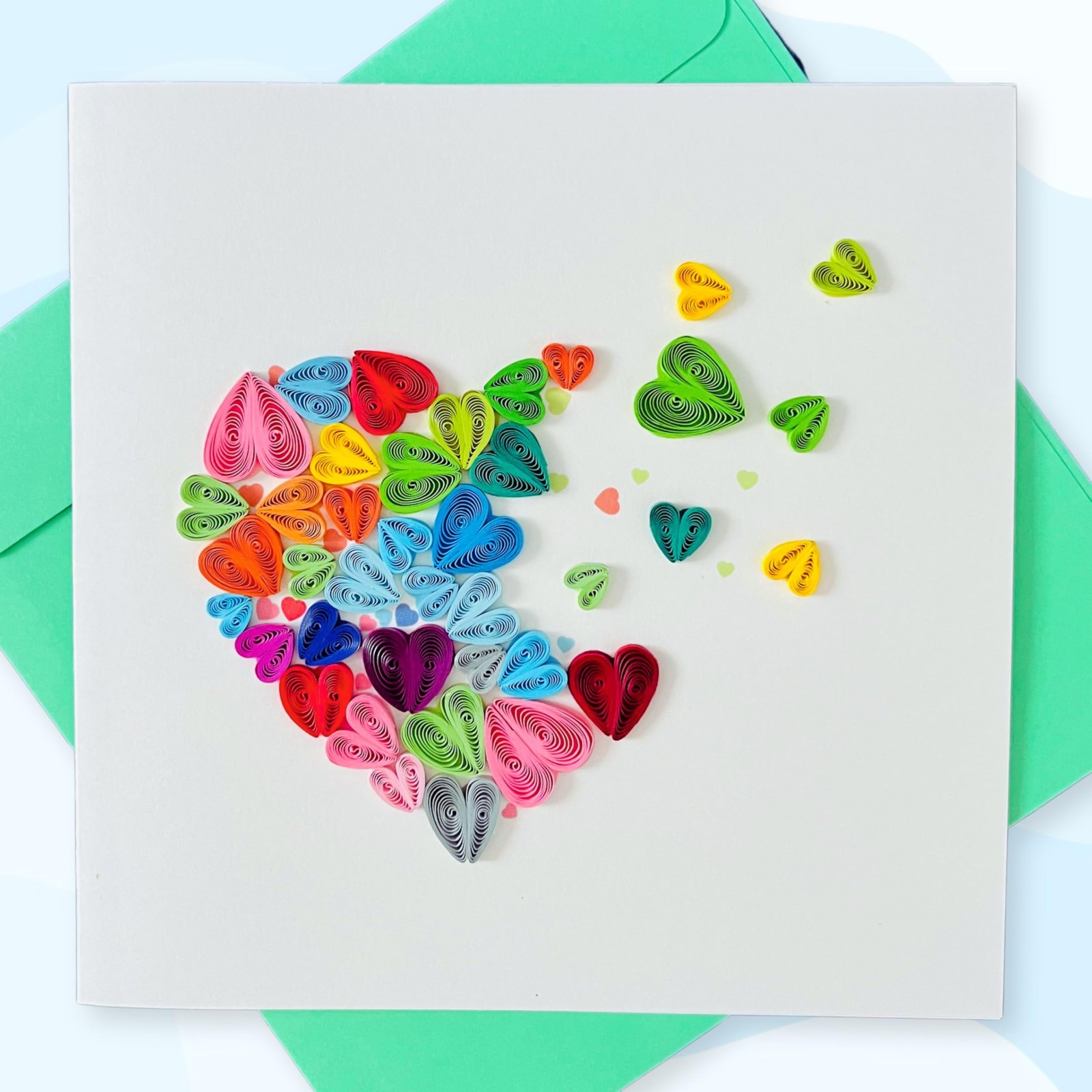 Quilling Cards, handmade card, quilled cards with Handmade Art for all occasi... gallery