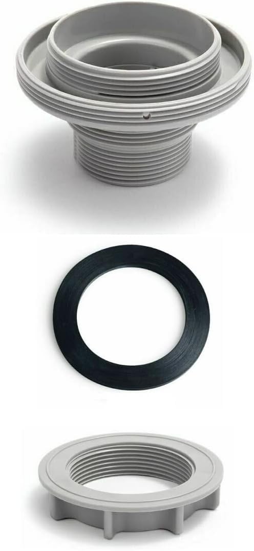Pool Threaded Strainer Connector Kit, for Intex Above Ground Swimming Pool Hose gallery