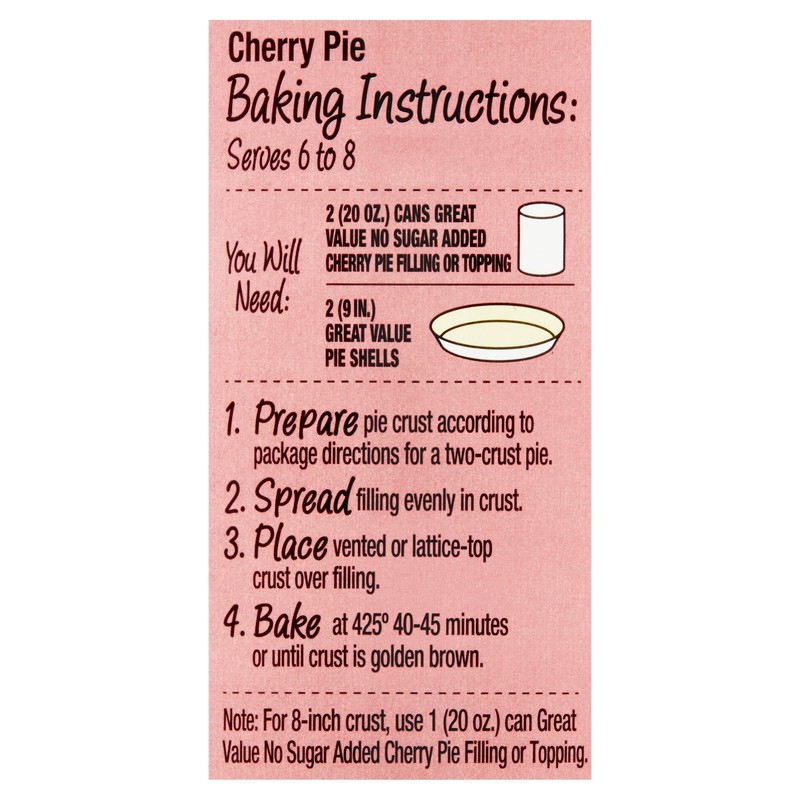 (4 pack) No Sugar Added Cherry Pie Filling or Topping, 20 oz gallery