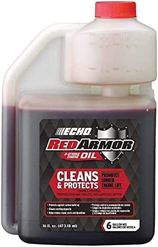 Echo Red Armor 2-Stroke Engine Oil 16 oz Bottle 50:1 Mix for 6 Gallons 6550006S gallery