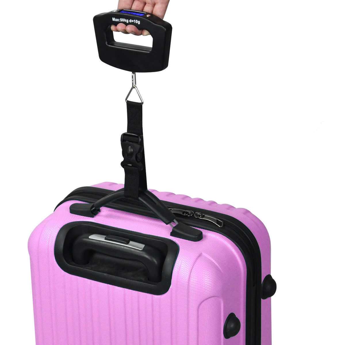 LCD Digital Luggage Scale Portable 50kg/10g Fish Hanging Weight Electronic Hook gallery