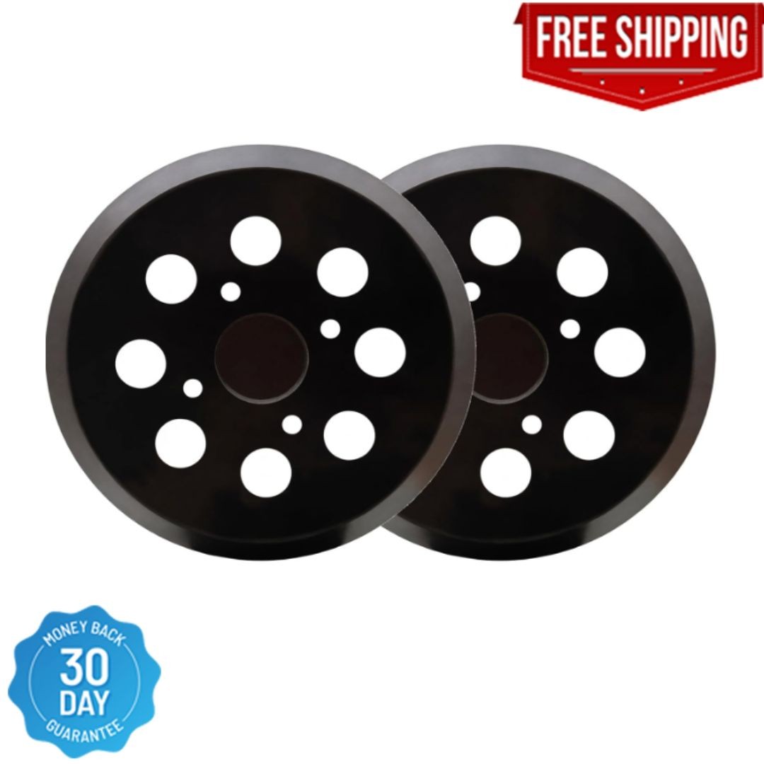 2 Pack 5 Inch 8 Hole Hook and Loop Sander Pad for Ridgid R2600, R2601 5" gallery