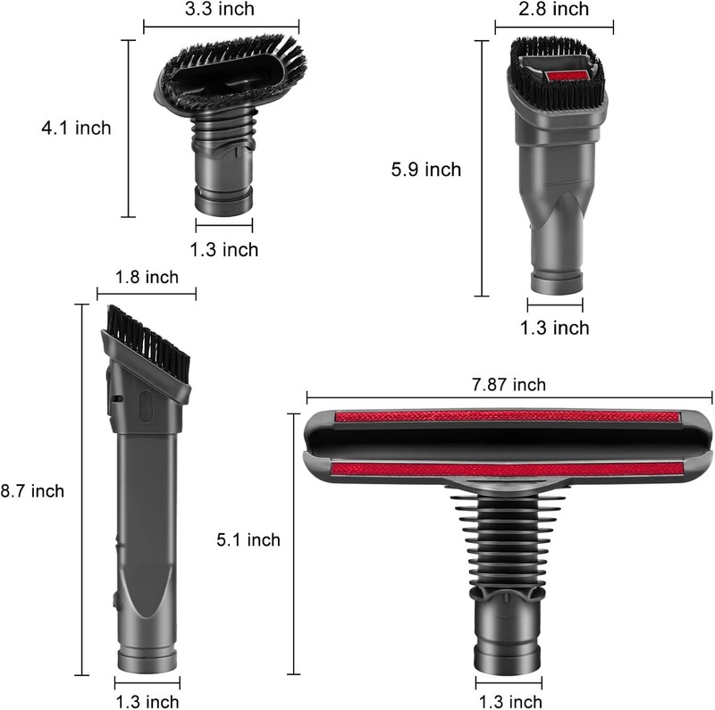 Replacement Attachments Tools Kit for Dyson V6 DC24 DC33 DC35 DC39 DC44 DC58 DC5 gallery