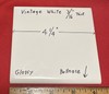 1 pc. 3/16" Thickness: Vintage White 4-1/4" Glossy Ceramic Bullnose Trim Tile gallery
