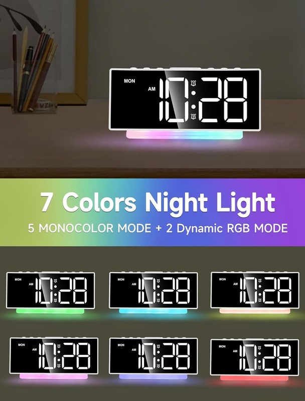 Super Extremely Extra Loud Alarm Clock Very Heavy Sleeper Battery Backup gallery