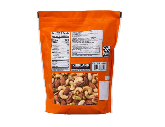 Kirkland Signature Extra Fancy Unsalted Mixed Nuts 40 Oz (2.5 Lb) EXP 02/2027 gallery