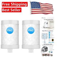 Long-Lasting Replacement Water Filter Cartridge Set for Enhanced Taste – 2 Pack