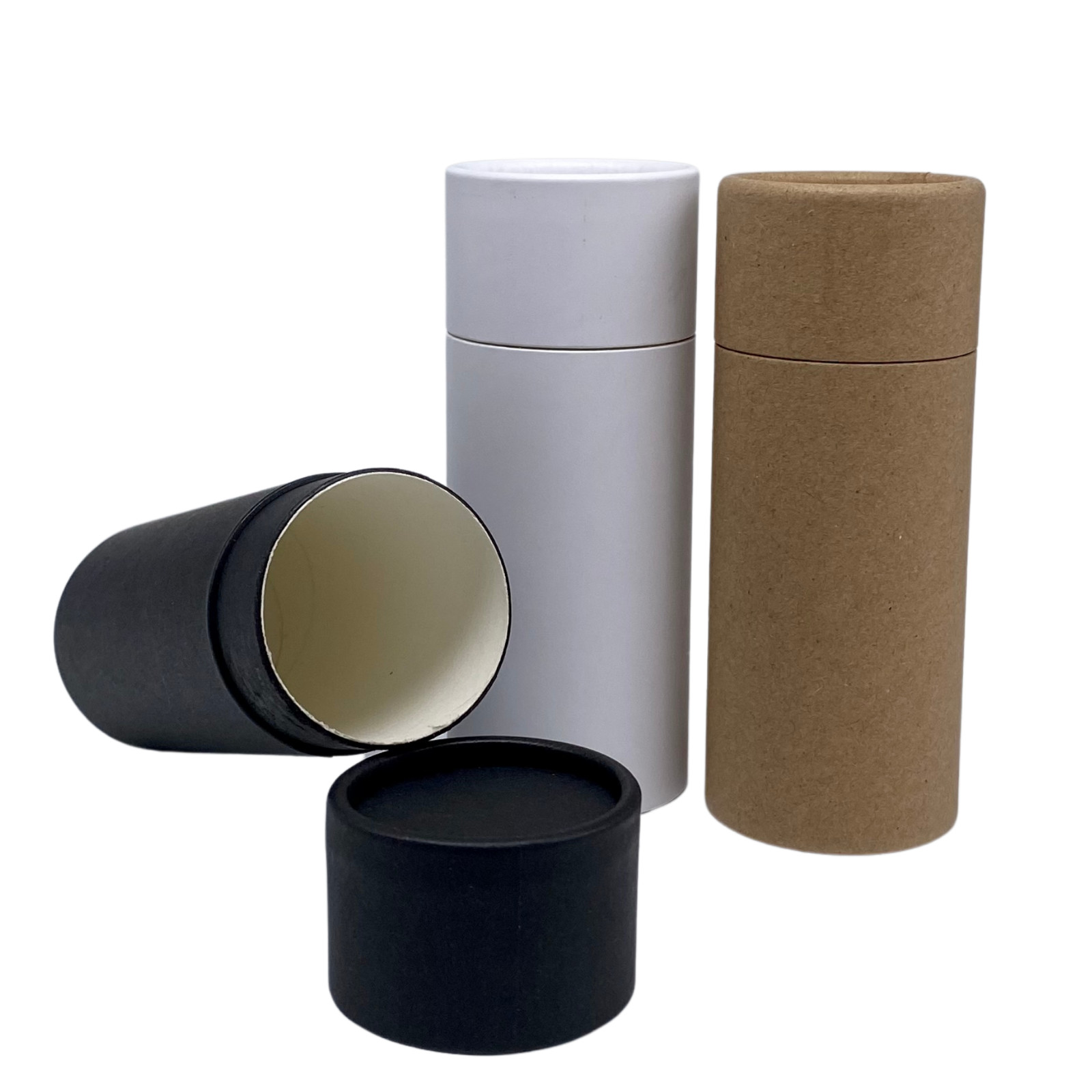 500 -2.5 oz Deodorant Lotion Tubes Kraft Paper Eco Friendly Cardboard Containers gallery