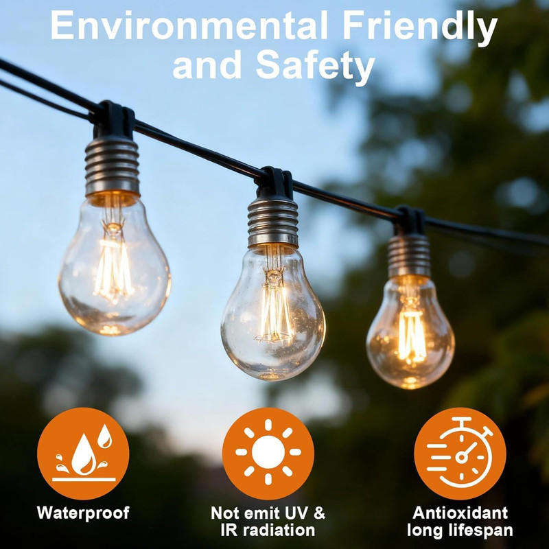 100 W Incandescent Light Bulb, A19 E26 Medium Base, Dimmable, Soft White - 6 Cou gallery