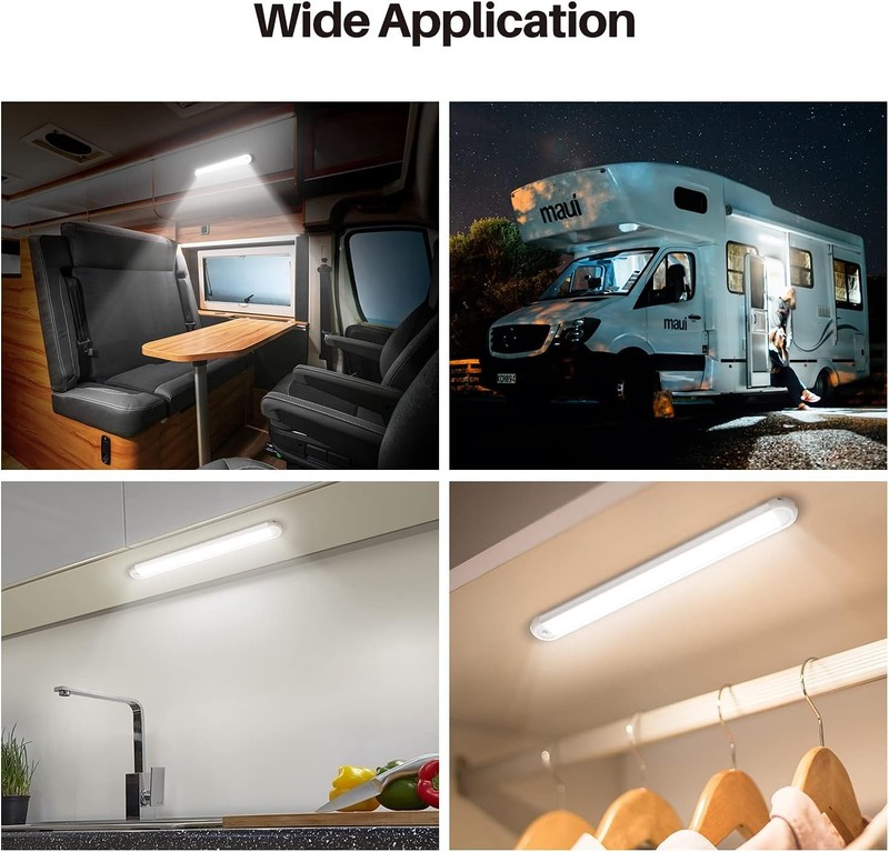 12v LED Interior Light Bar，CT CAPETRONIX 120LEDs 1500LM 8W DC 12 Volt led Stri gallery