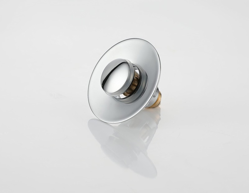 Bathroom Sink Stopper - for 1.25" Standard Drain Holes, Pop Up Chrome gallery