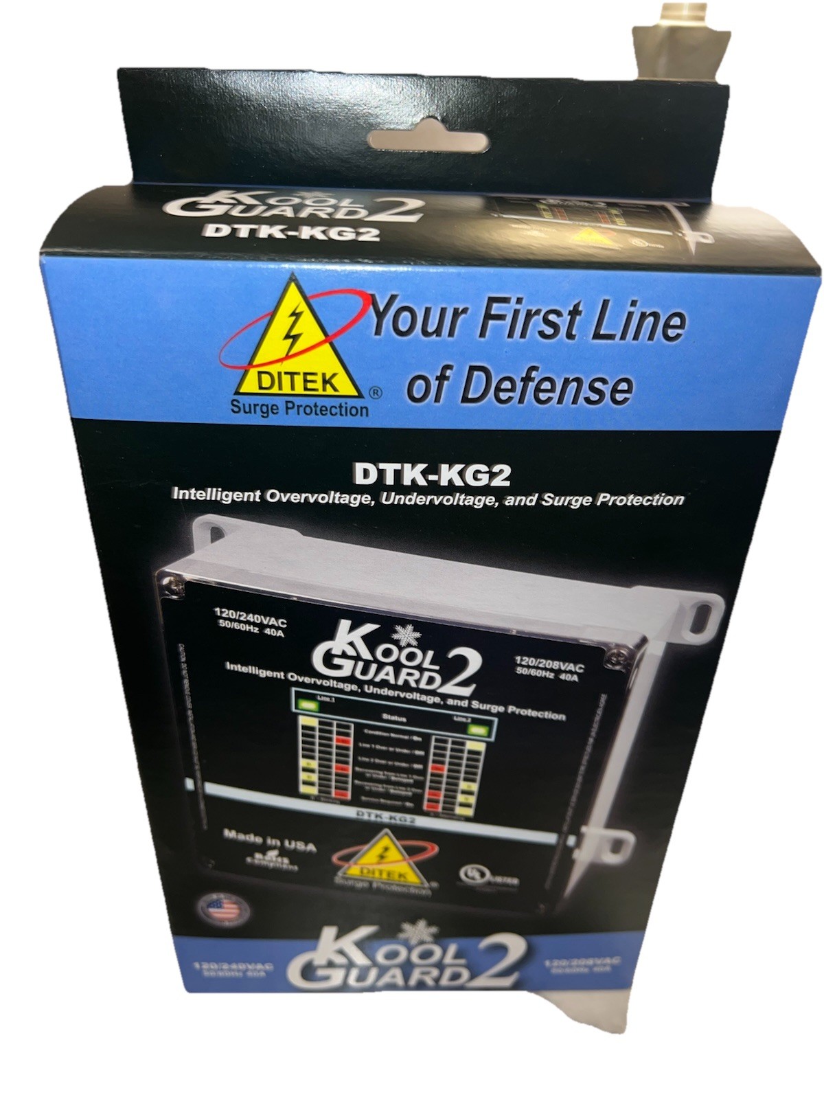 Ditek DTK-KG2 Kool Guard Series HVAC Intelligent Voltage Monitoring gallery