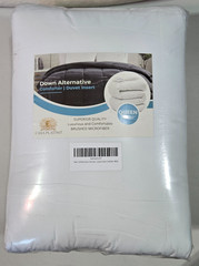 Queen Down Alternative Comforter Duvet Cover Insert 88×88 New/Sealed