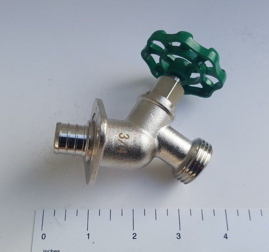 10 PIECES 3/4" PEX X 3/4 GHT SILLCOCKS (LEAD FREE BRASS gallery