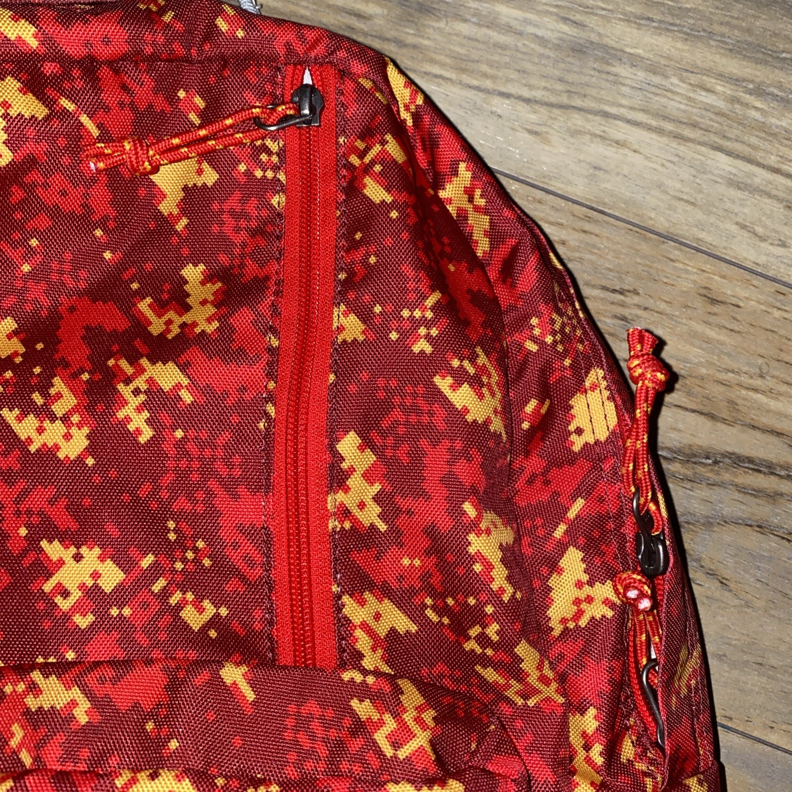 Columbia Lightweight Backpack Red Pixel Camo 4