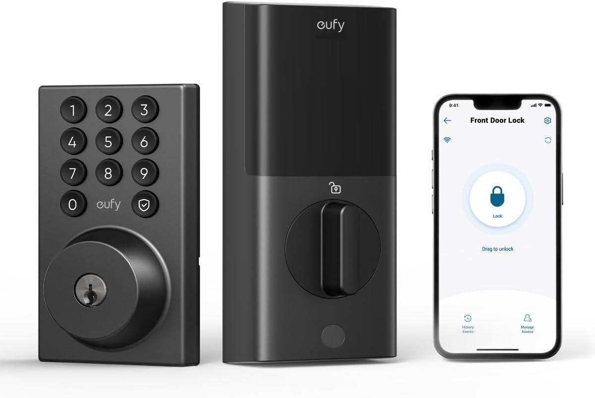 eufy Security Smart Lock C30 Keyless Entry Door Lock Deadbolt Auto-Lock |Refurb gallery
