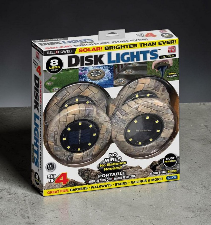 *12 PACK* Bell-Howell 6000K Solar Powered Outdoor LED Path Lights Model 2553 gallery