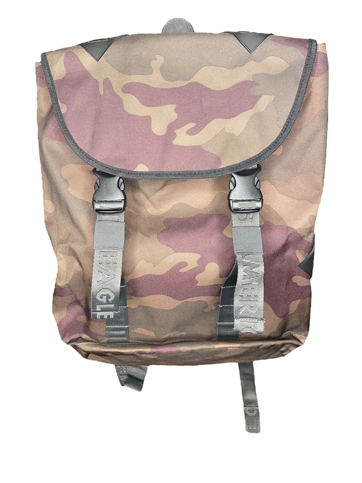 Camo American Eagle College Style Backpacks 