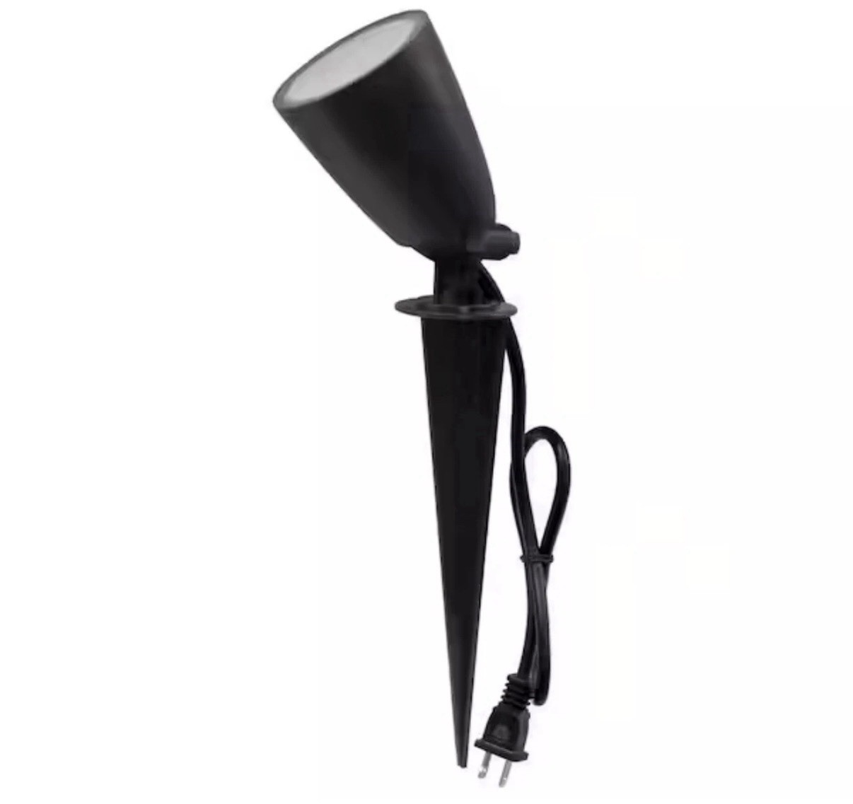 Commercial Electric Line Voltage Bronze LED Landscape Flood Light with Spike New gallery