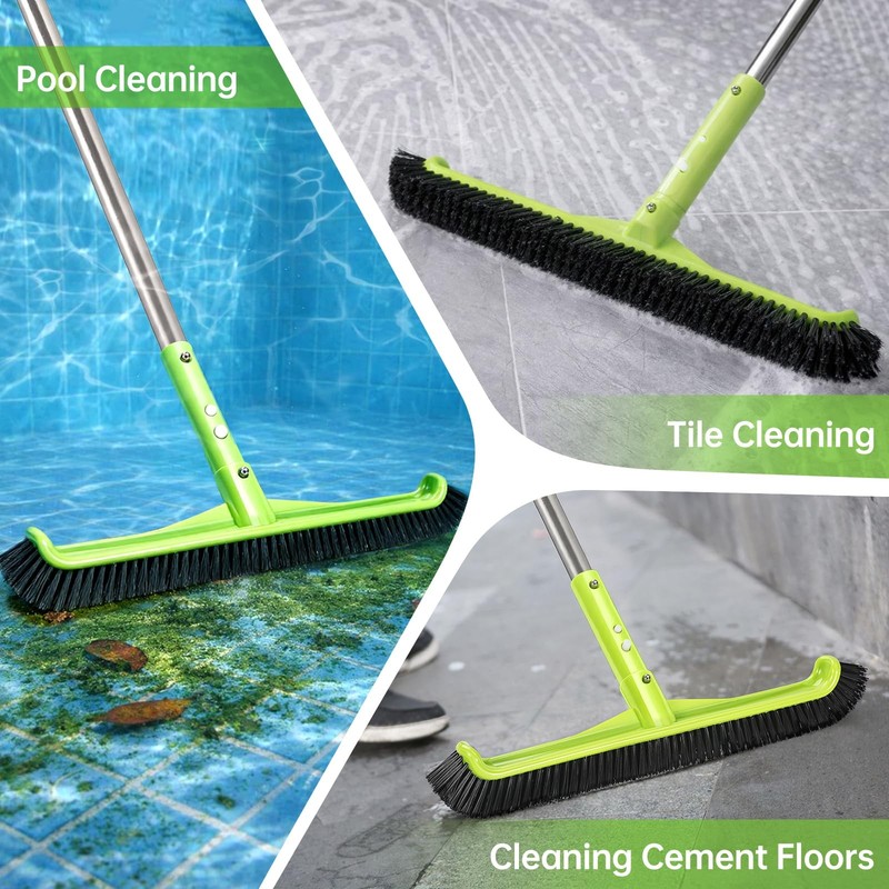 Pool Brush Head, Scrub Brush with Premium Nylon Bristles,Curved Ends High gallery