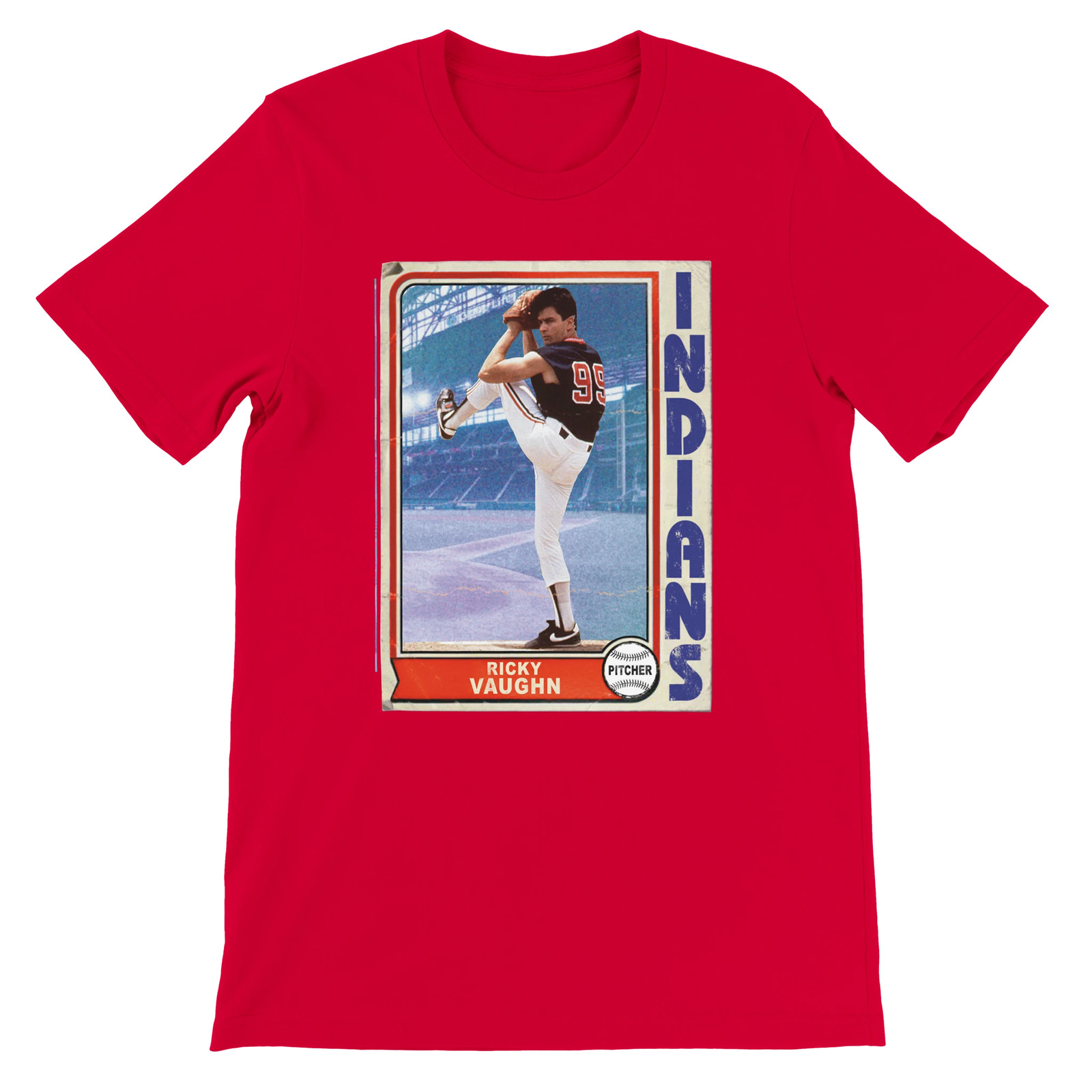 Ricky Vaughn 'Wild Thing' Baseball Card - Major League Movie T-shirt gallery