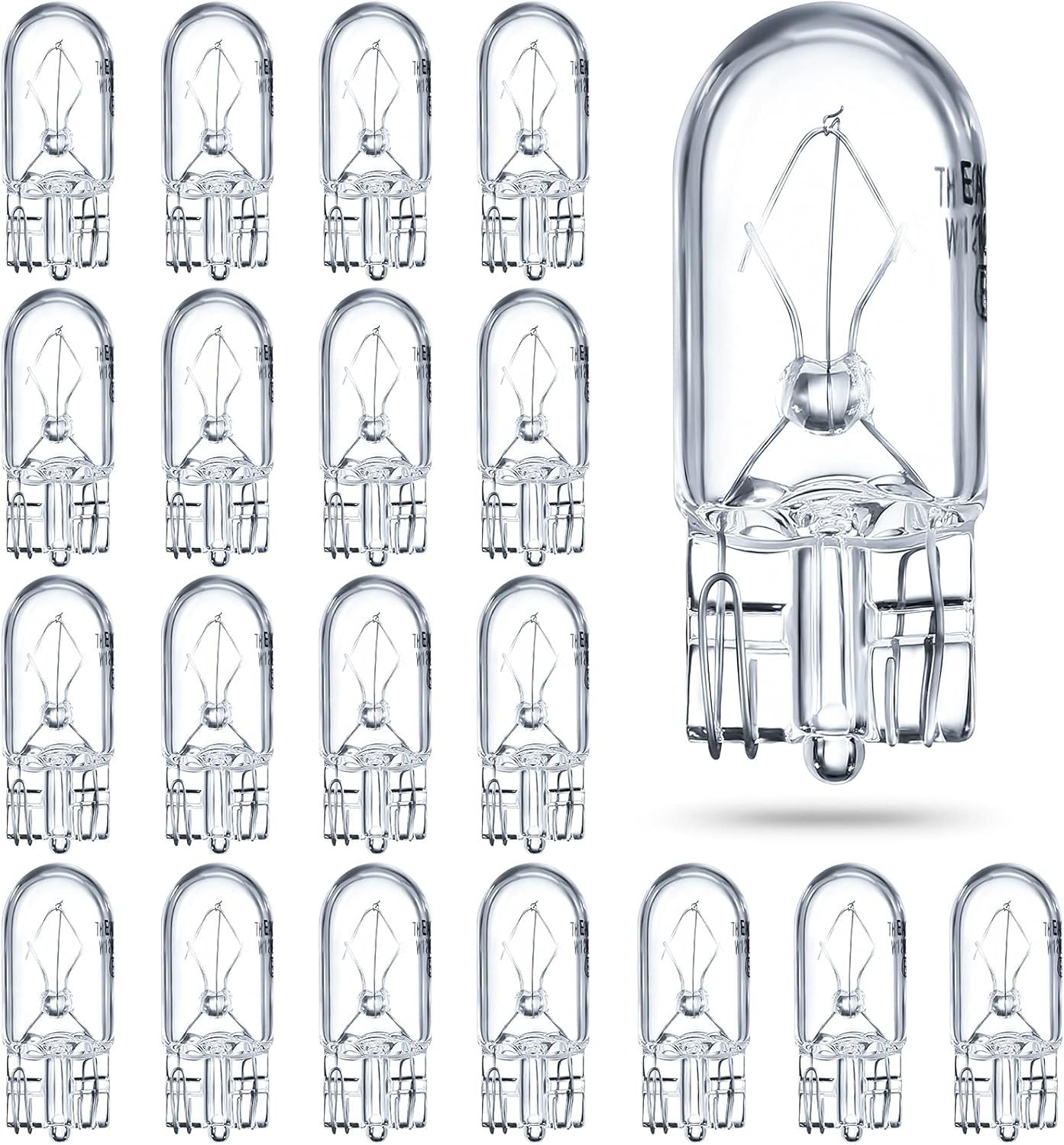 1/4 Wedge Base 12V 5W Bulb Clear Krypton Light Bulb for Landscape (20 Pieces) gallery