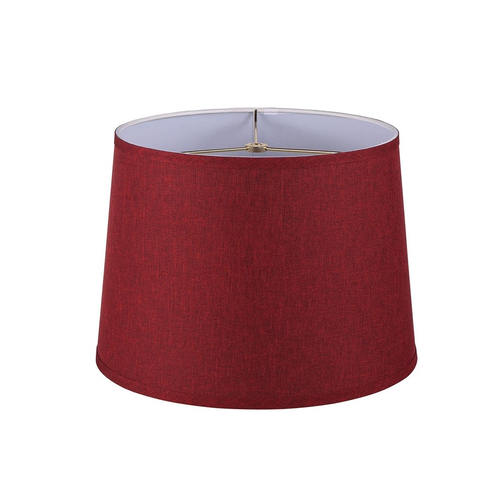 32095 Transitional Hardback Empire Shaped Spider Construction Lamp Shade in B...