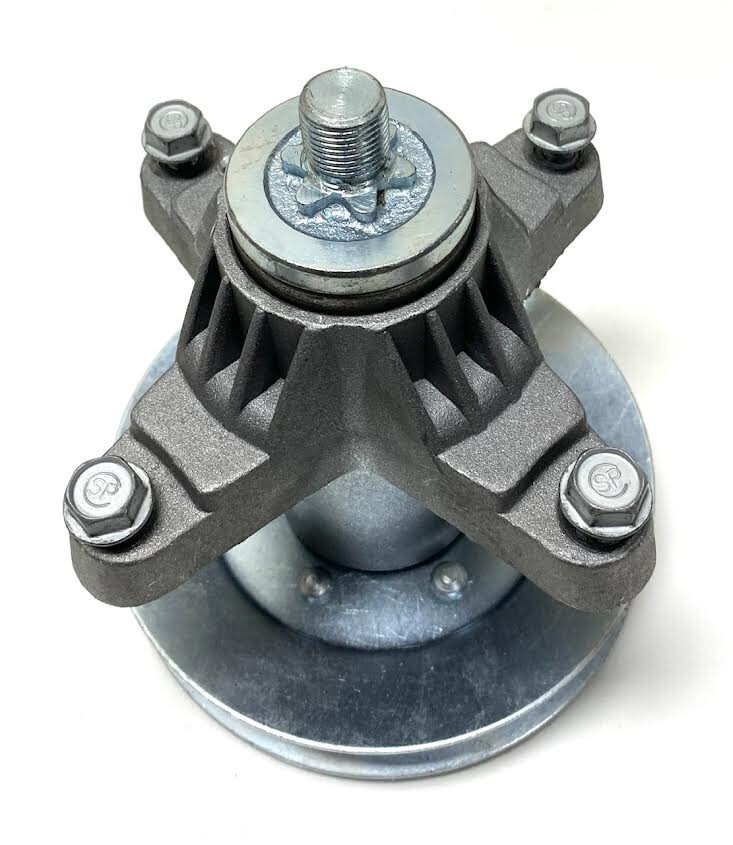 3 Spindle Assemblies w/ Bolts for Cub Cadet 618-04125, 618-04125A, 618-04125B gallery