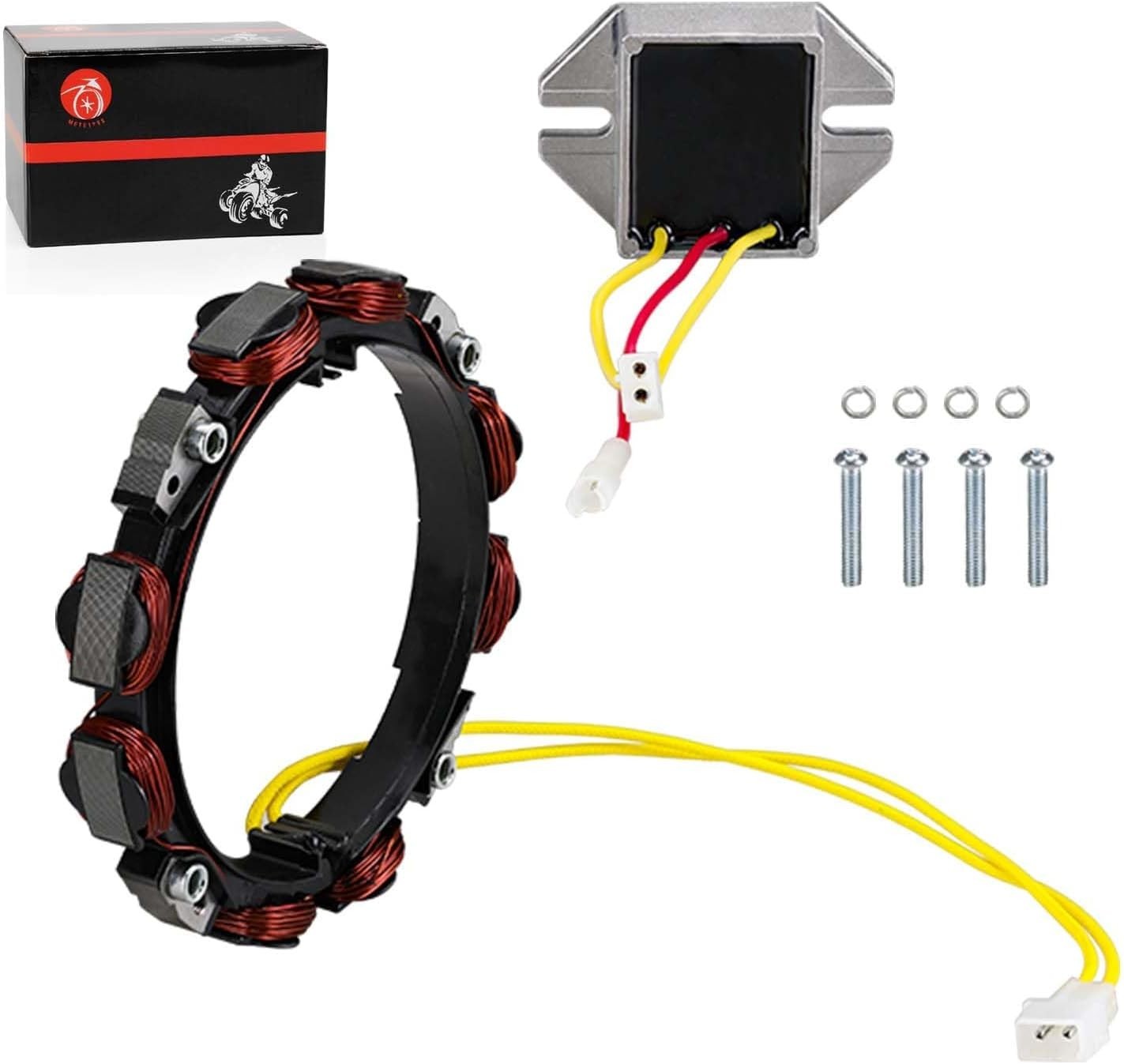Alternator Stator Coil 2Pin w/Regulator For Briggs & Stratton Engines 10-16... gallery