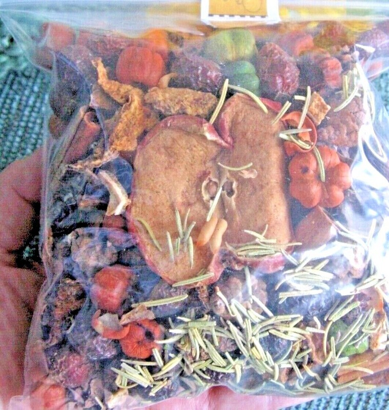 New Unscented Natural Rustic Prim Dried Potpourri Fall Bowl Filler Fixins 2 CUPS gallery