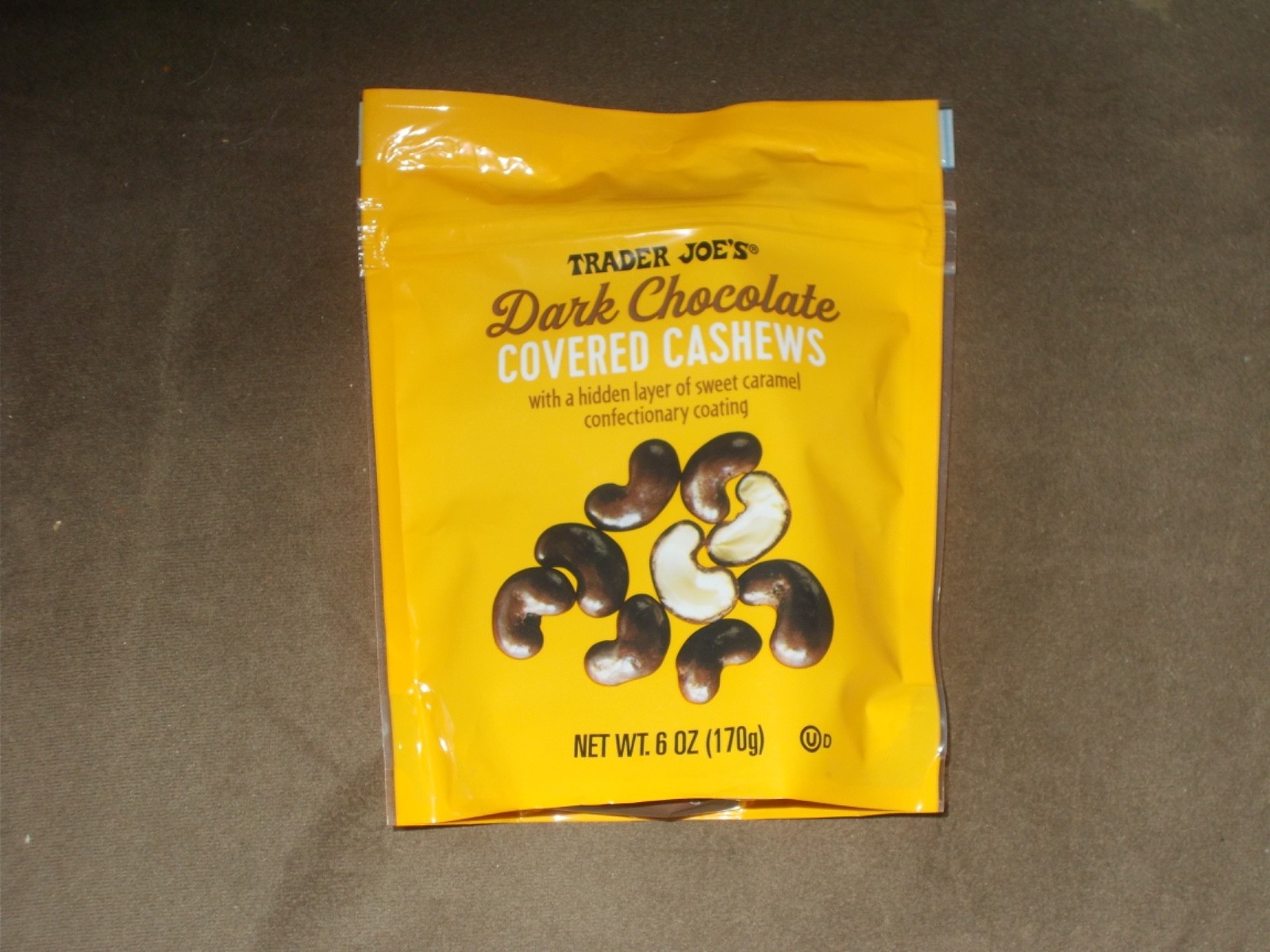 Trader Joe’s Dark Chocolate Covered Cashews 6 oz Best by 6/30/26 gallery