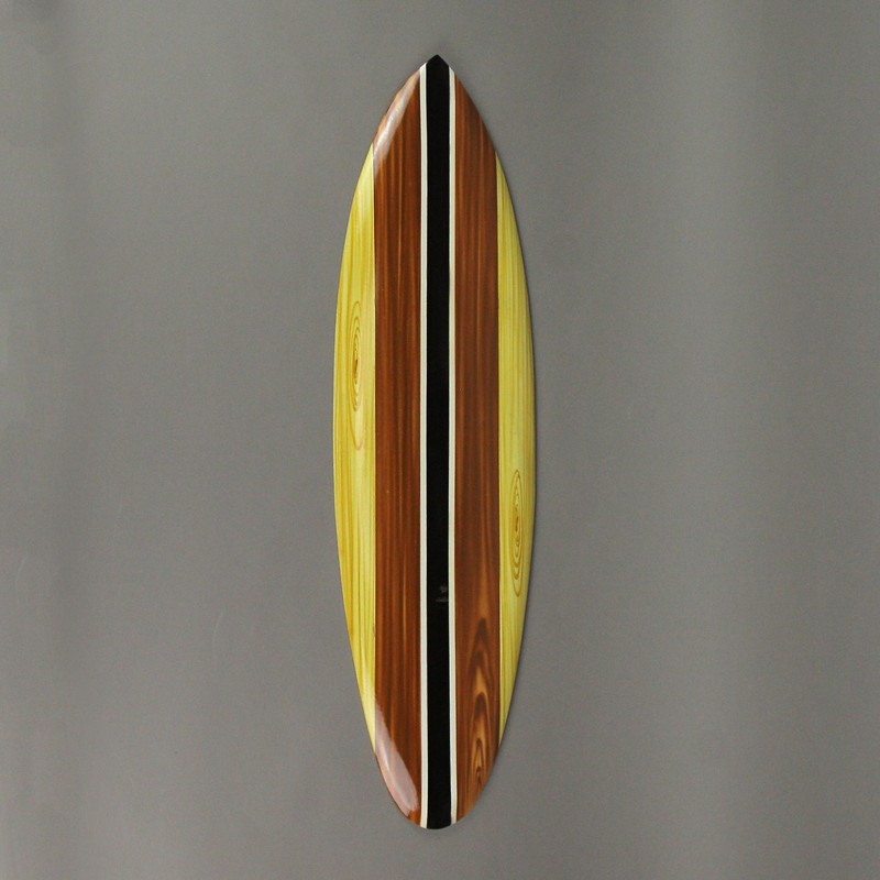Scratch & Dent 32 Inch Wooden Surfboard Decorative Wall Hanging Beach Decor gallery