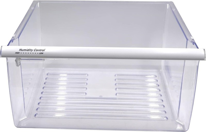 Upper Crisper Pan for Whirlpool WRS322FDAW04 ed5pvexws08 ED5FHAXVS00 WRS325FDAB0 gallery