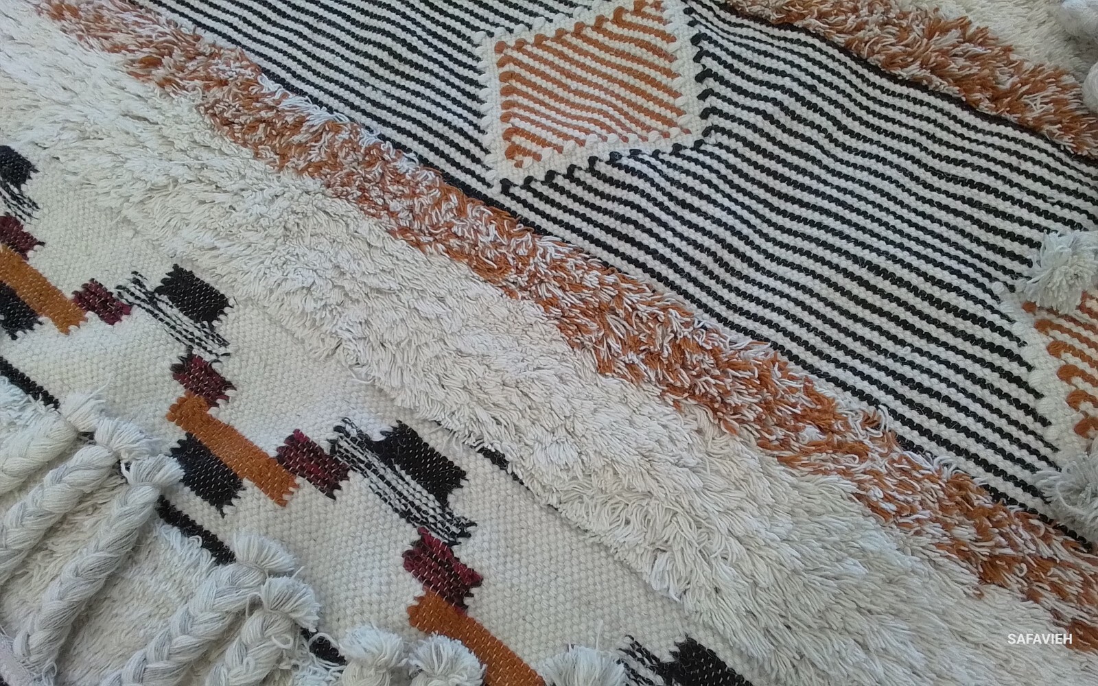 IVORY / BORANG 8'-0" x 10'-0" Back Stain Rug, Reduced Price 1172765561 KNY904A-8 gallery