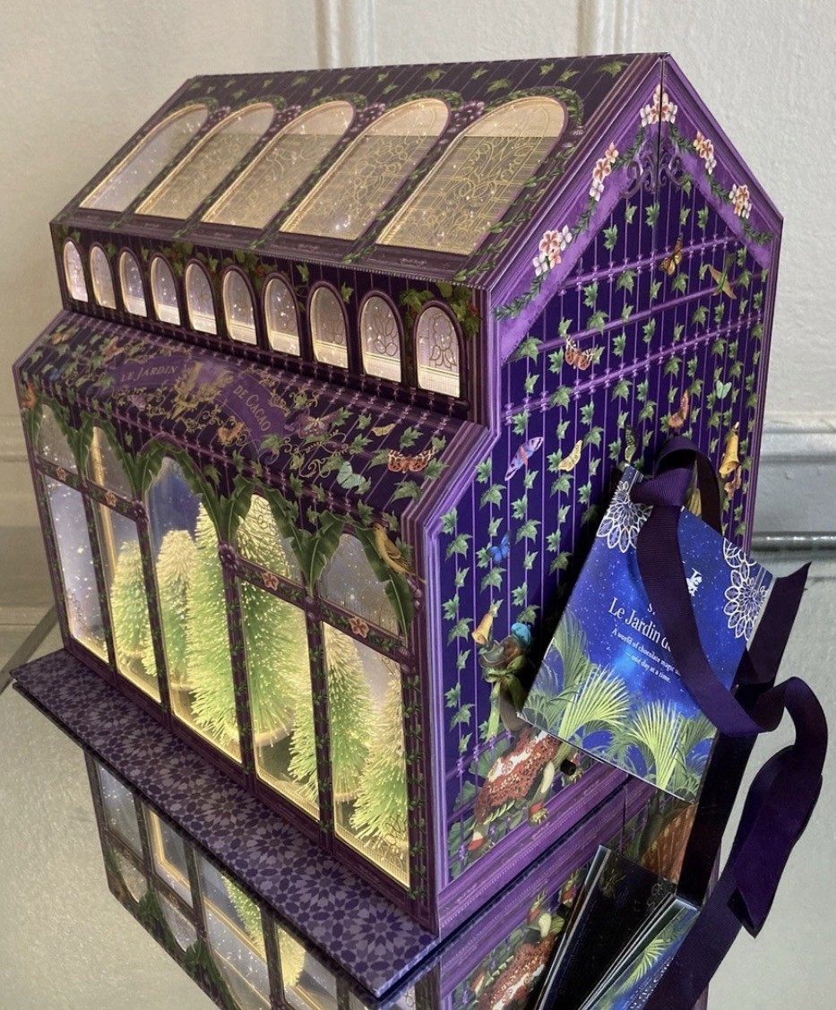NewFull Box Vosges Haut 2025 Advent Calendar Box Le Jardin de Cacao Lights Music gallery