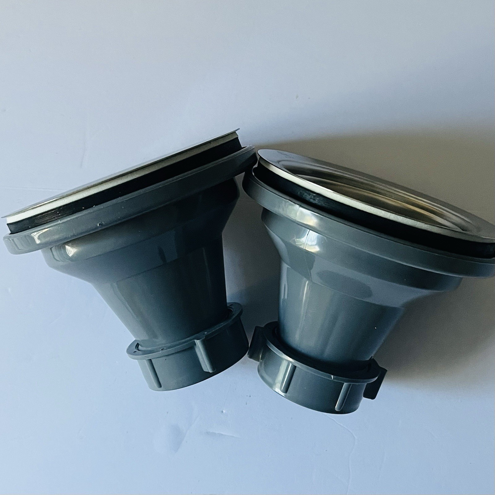 Pair - Nantucket Sinks GPT-35L Stainless Steel Kitchen Sink Drains NEW Open Box gallery