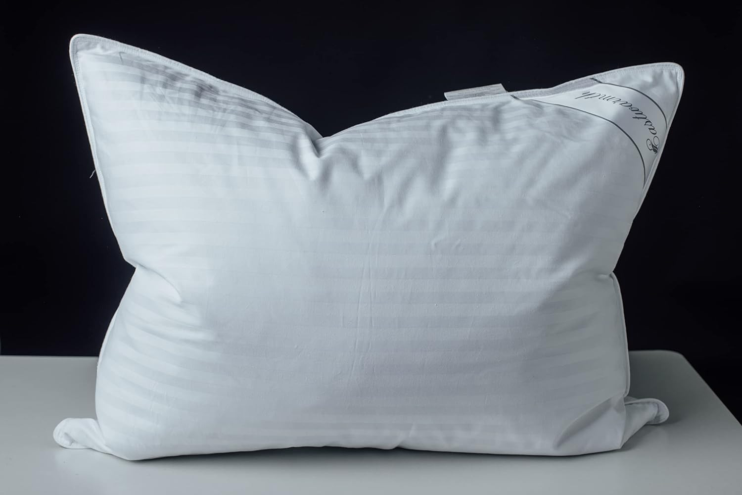 Premium Goose Down Soft Pillow - 100% Cotton, Standard Size 20x26 Inch gallery