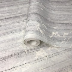 Wallpaper rolls white ivory gray lines gold metallic textured plaster stone slab