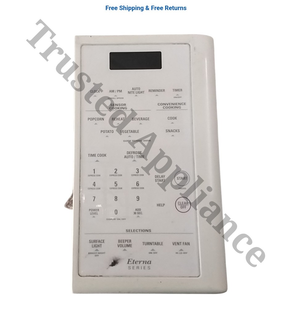 Microwave Control Panel Console em03000cww A, emo3000cww04 White