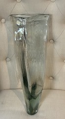 ARHAUS Clear Glass Triangular Hanging Wall Vase