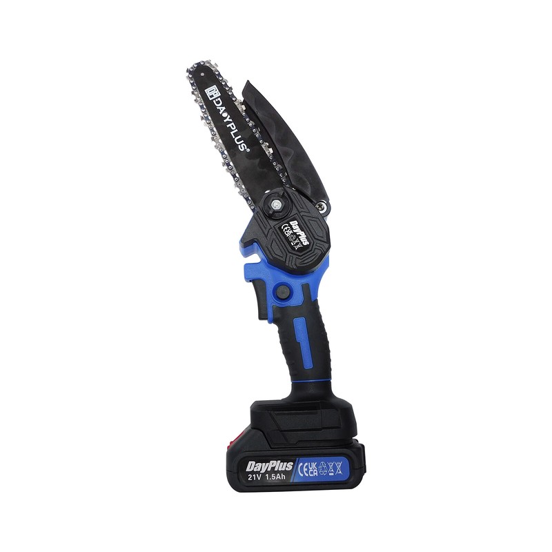 6" Brushless Cordless Electric Chainsaw Wood Cutter With 1500mAh Li-ion Battery gallery