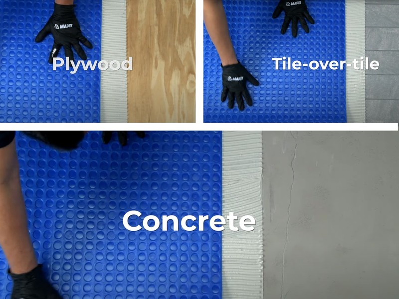 Mapei Mapeguard UM 35 Uncoupling Waterproofing Floor Membrane 323 Sq Ft Roll gallery