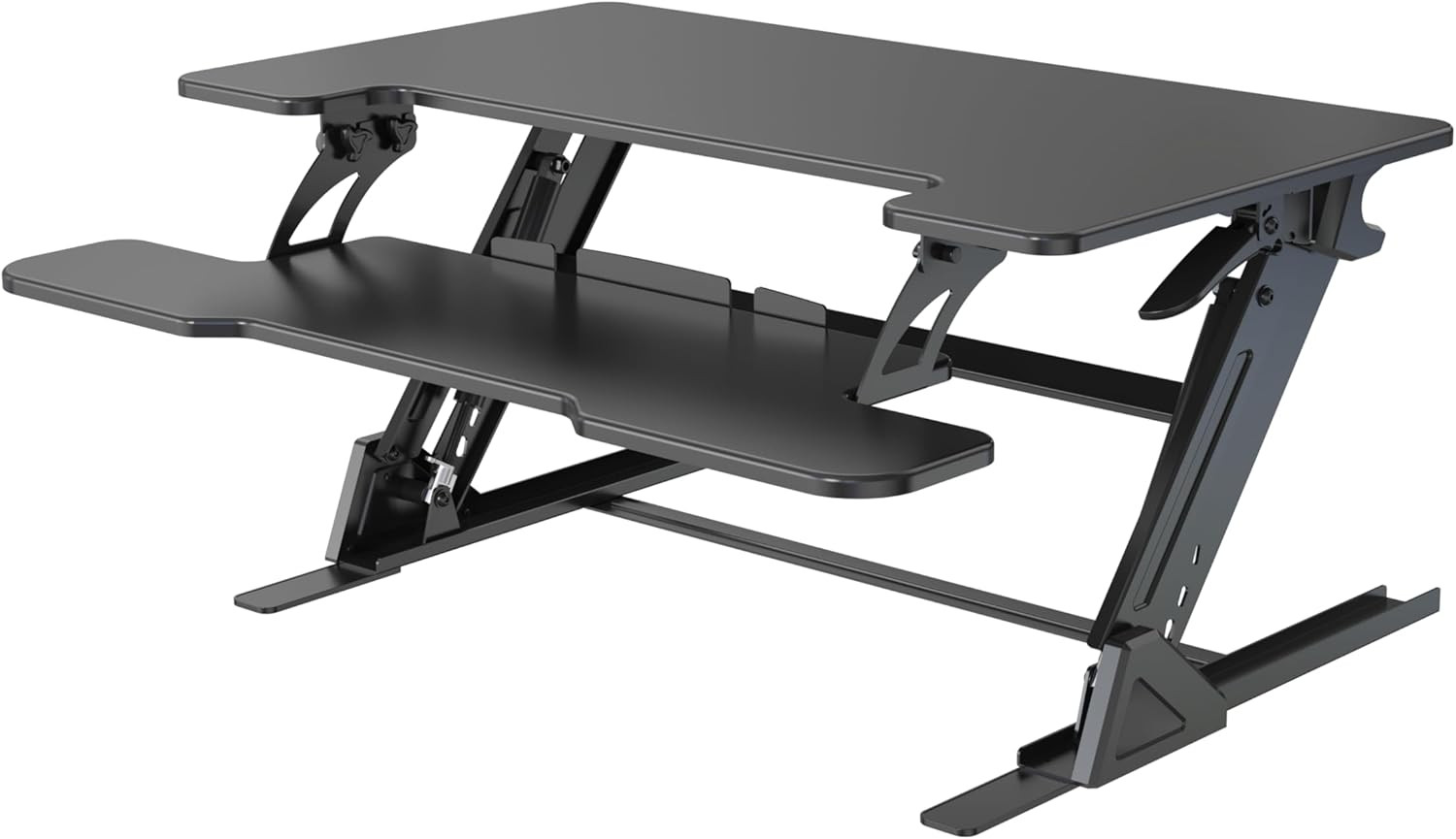 Standing Desk Converter 32 X 24 Inches - Height Adjustable Sit to Stand Riser wi gallery