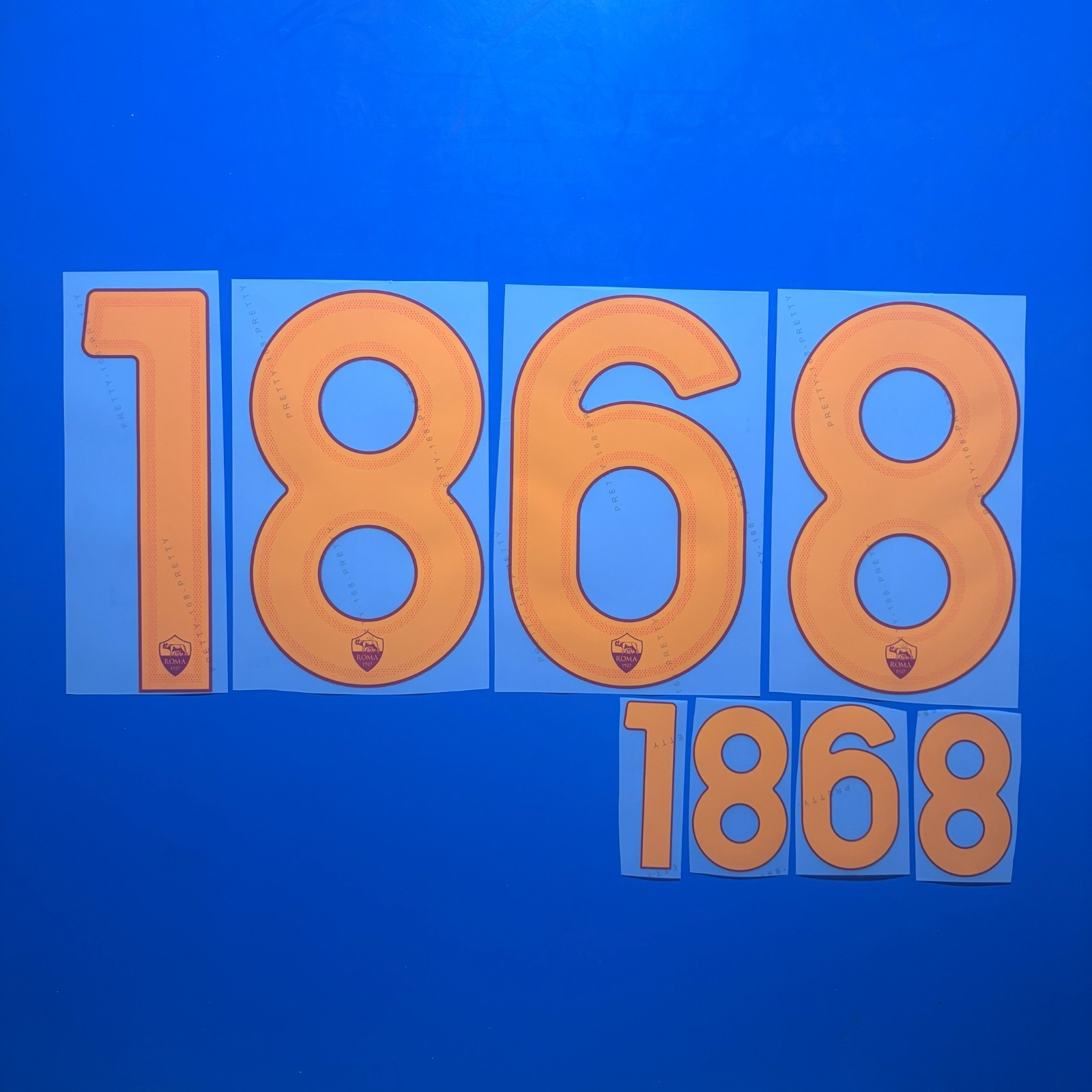 2025 26 ROMA Name Number Personalise Customise Player Size Nameset Print gallery